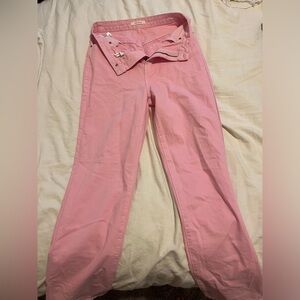 NEVER WORN PACSUN PINK WIDE LEG JEANS
